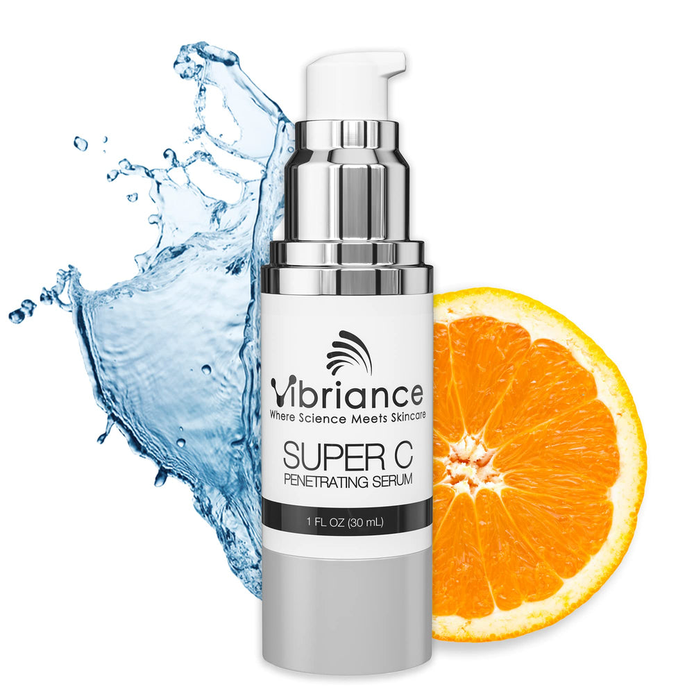 Vibriance front bottle view showing serum and radiance boost