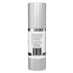 Vibriance size comparison beside coin shows compact 1 fl oz