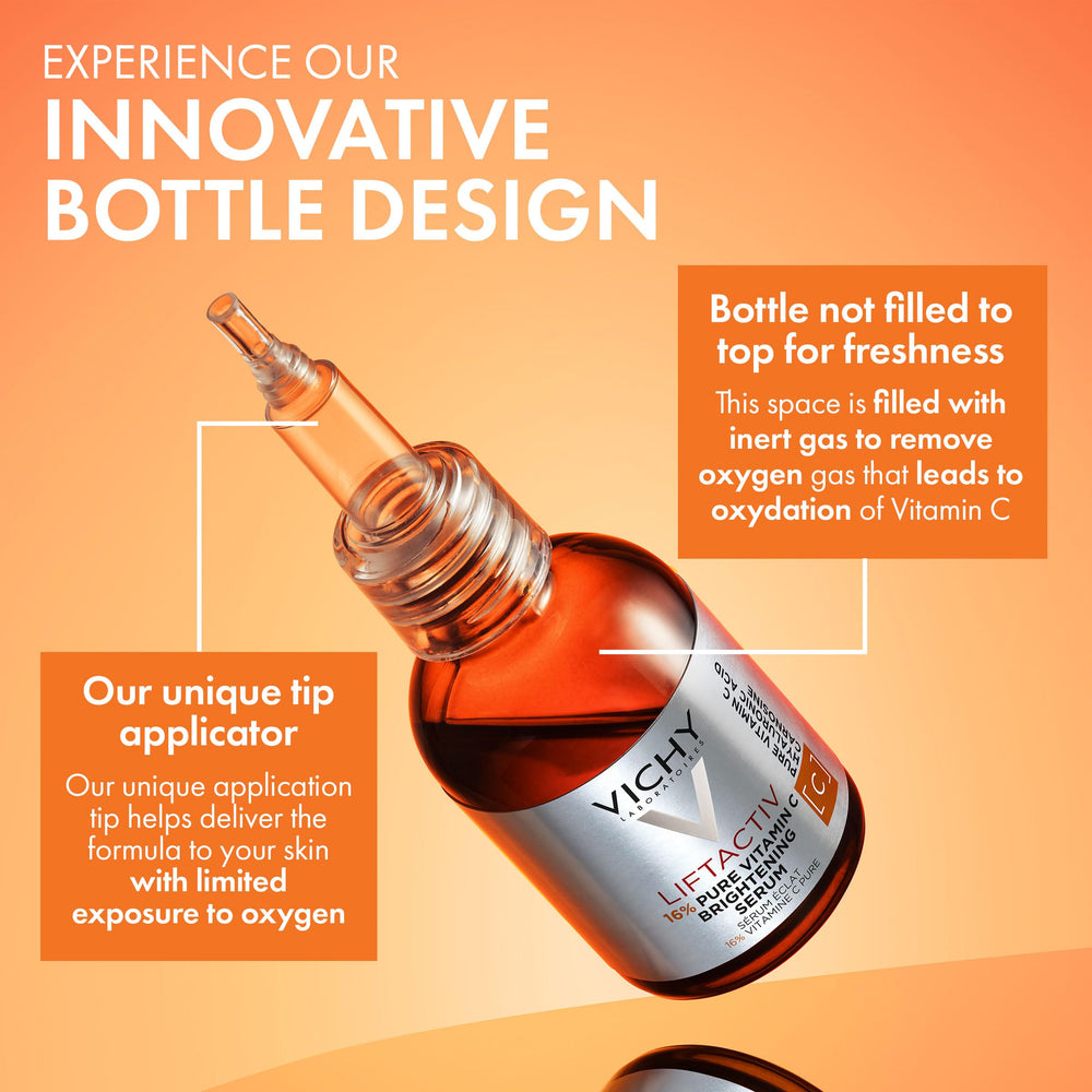 VICHY applicator detail demonstrating hygienic precision and reduced contamination