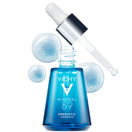 vichy front packaging showing bottle for clean skincare benefit
