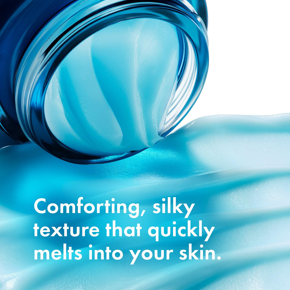 VICHY ingredients display with hyaluronic acid and melatonin highlighted