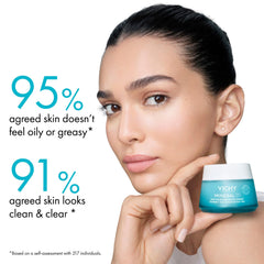 VICHY Minéral 89 pump dispensing gel for precise, non-greasy application