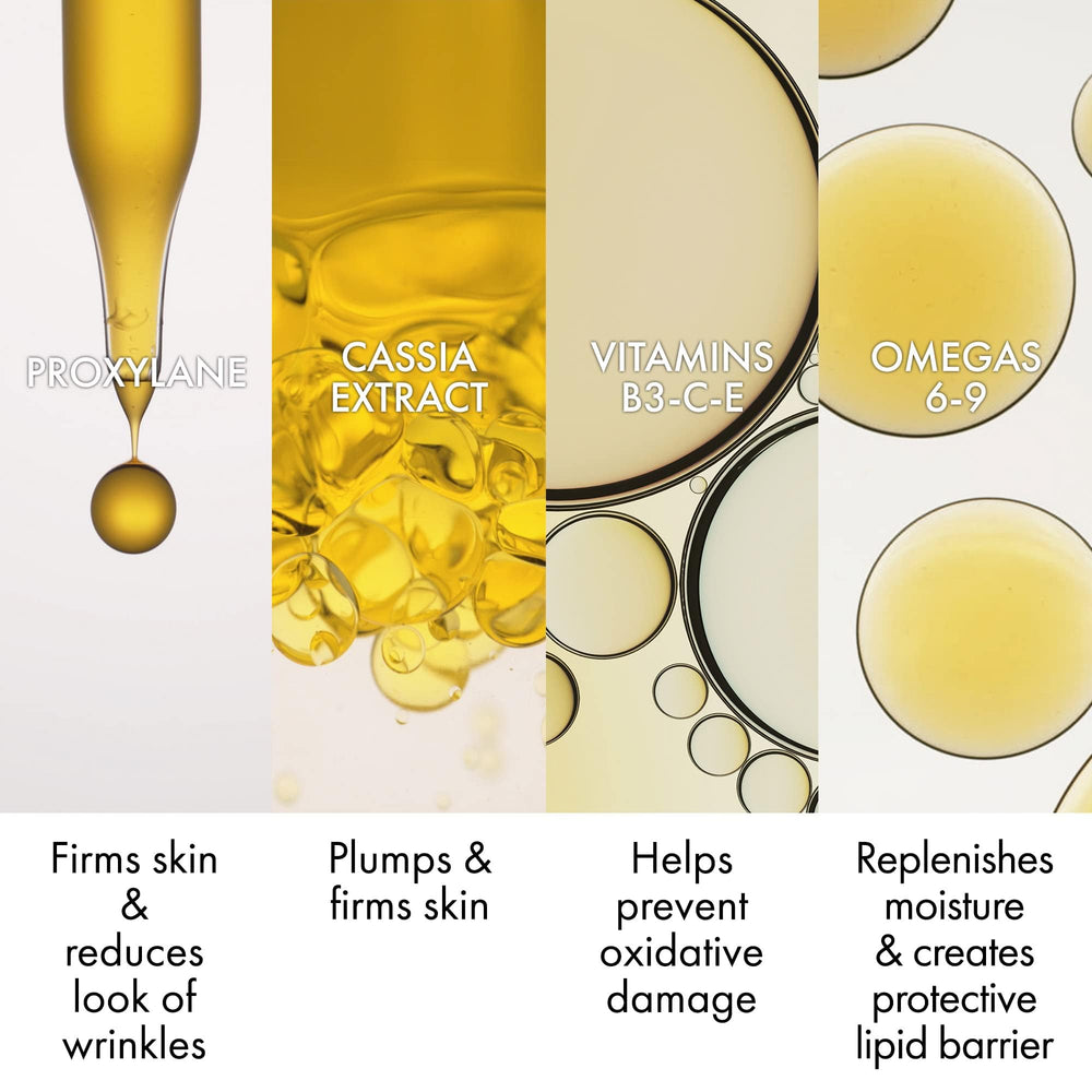 Vichy serum texture close-up on skin, demonstrating fast-absorbing comfort benefit