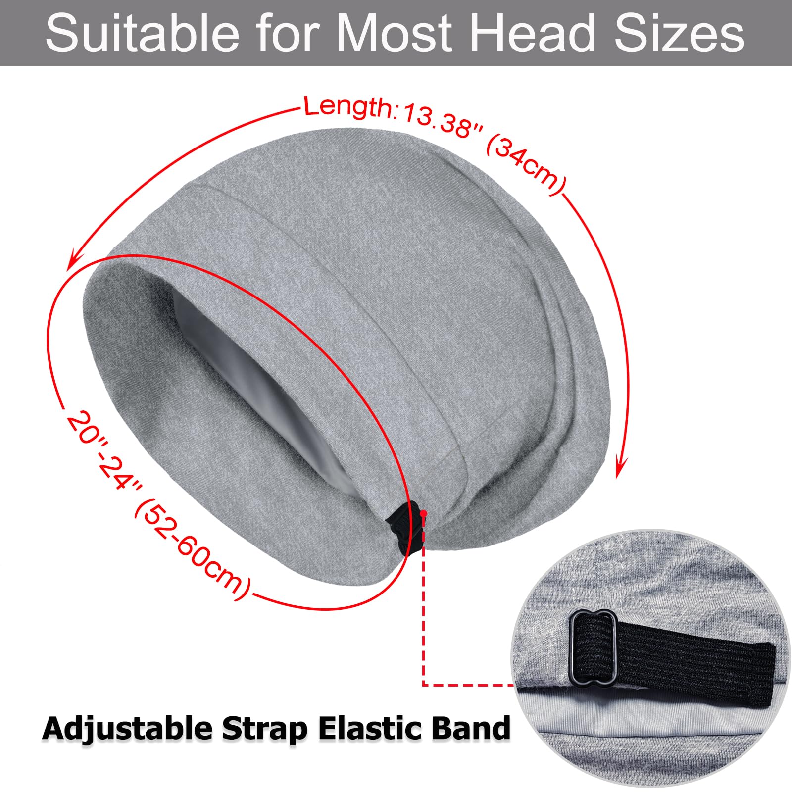 vidsel bonnet with long braids showing roomy interior capacity