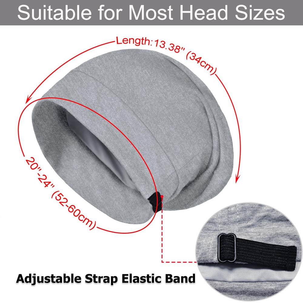 vidsel bonnet with long braids showing roomy interior capacity