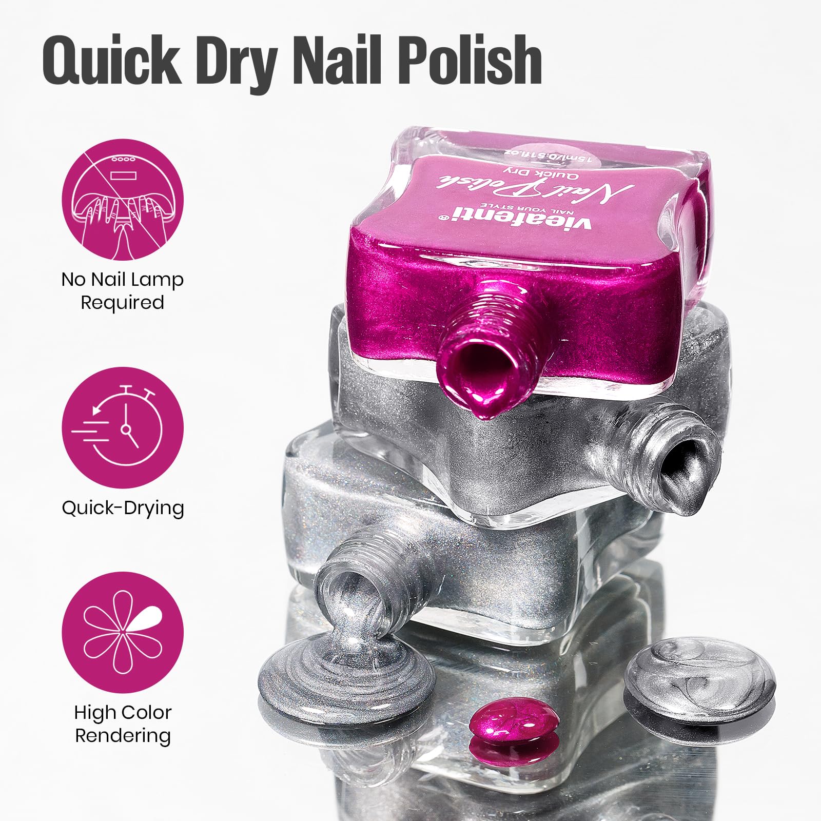 vieafenti polish styled in evening outfit scene illustrating party-ready nails