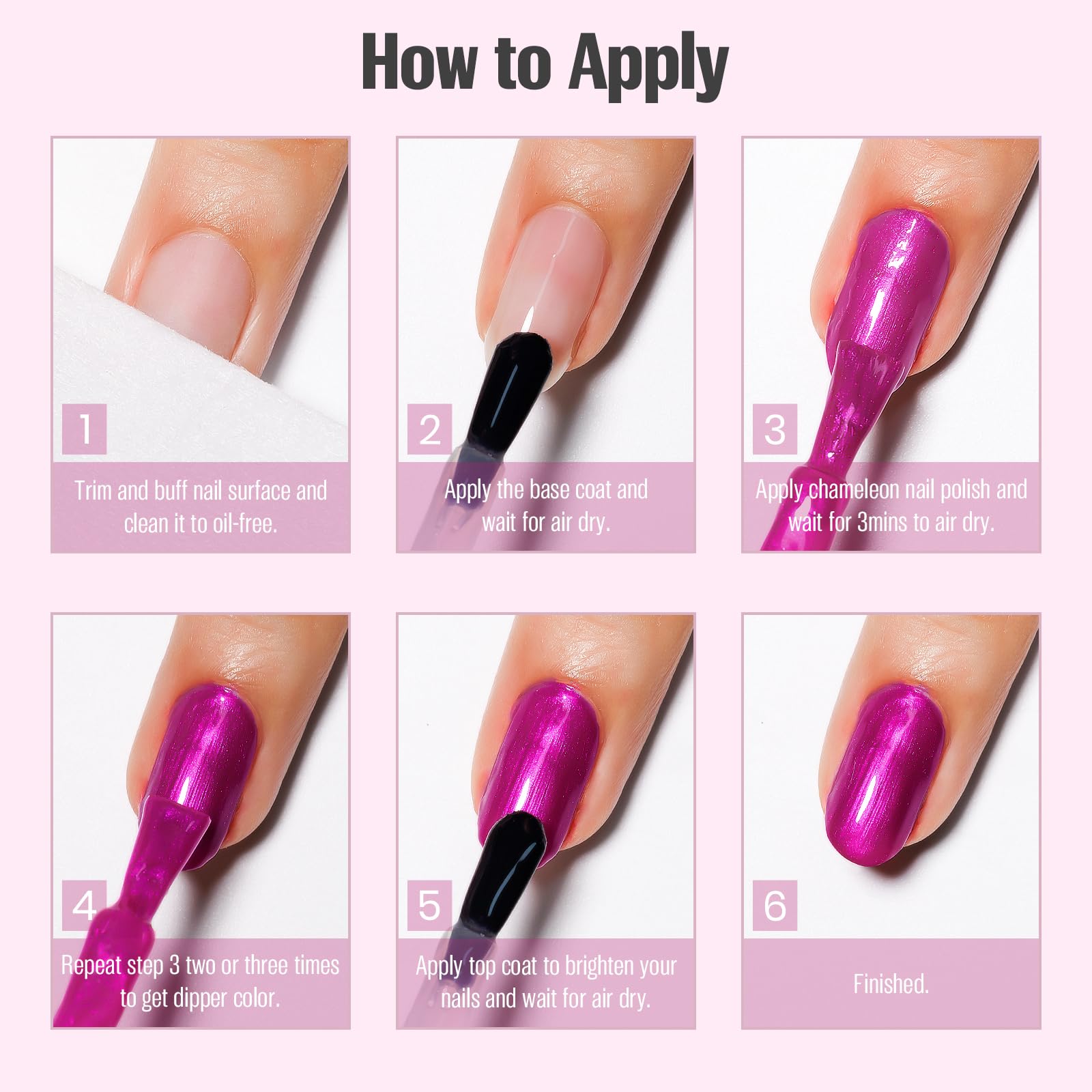 vieafenti bottle with base and top coat demonstrating recommended layering routine
