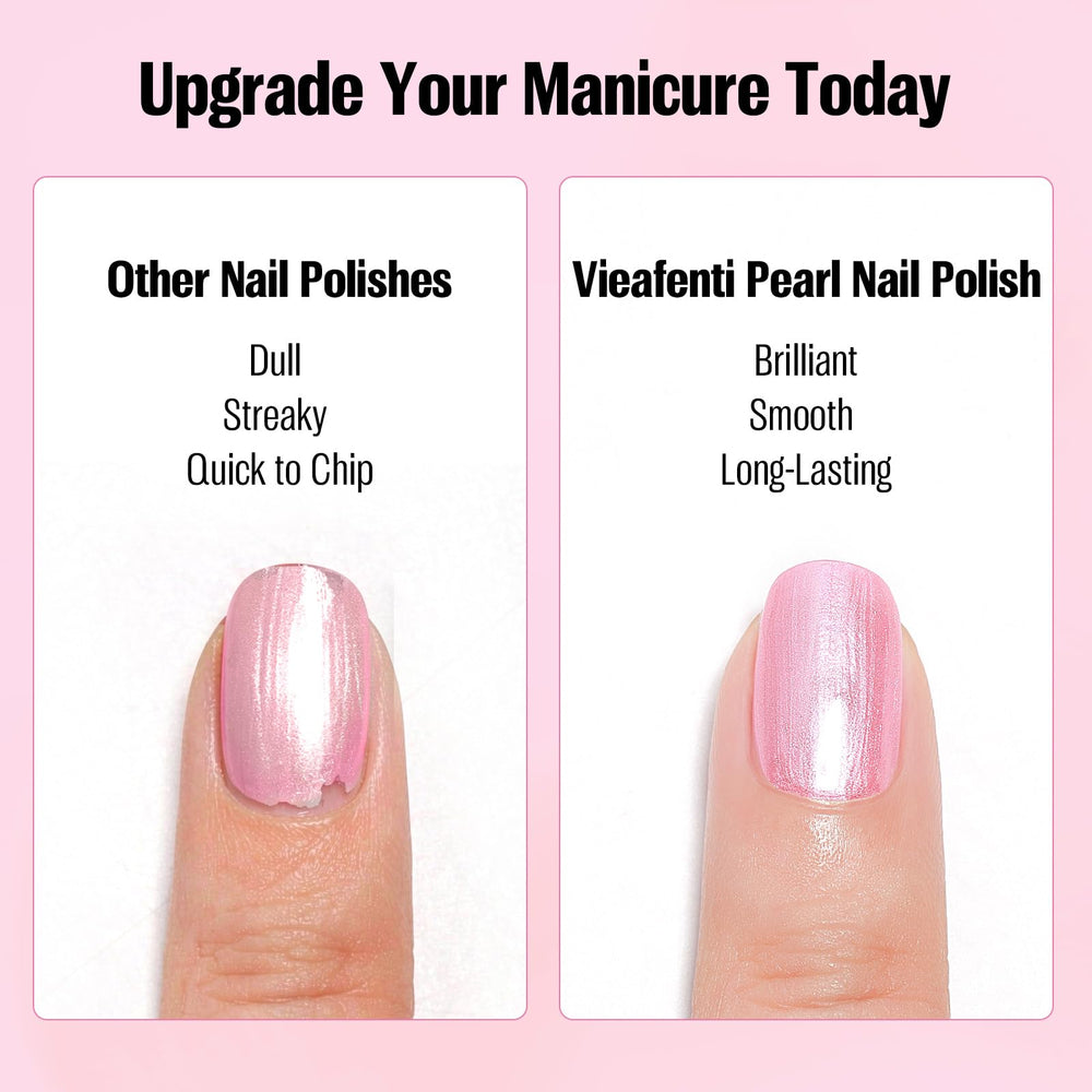 vieafenti manicure lifestyle shot conveying quick-dry convenience
