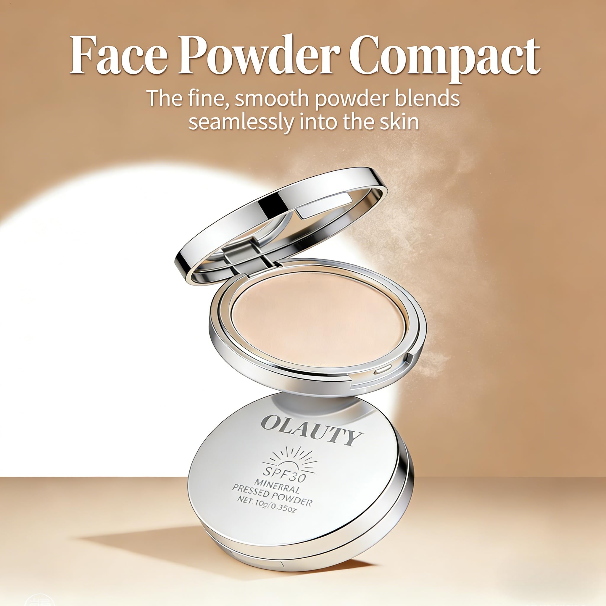 vienflona application on cheek demonstrating coverage and matte finish benefit