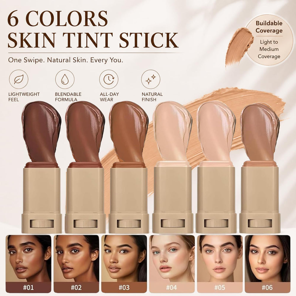 vienflona swatch on arm showing blendable coverage for deeper skin tones