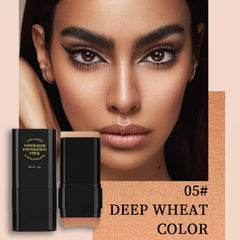 Vienflona creamy texture swipe on skin demonstrating blendability and hydration benefit