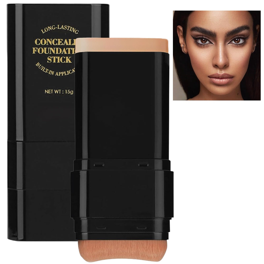Vienflona foundation stick front packaging showing shade and matte finish benefit