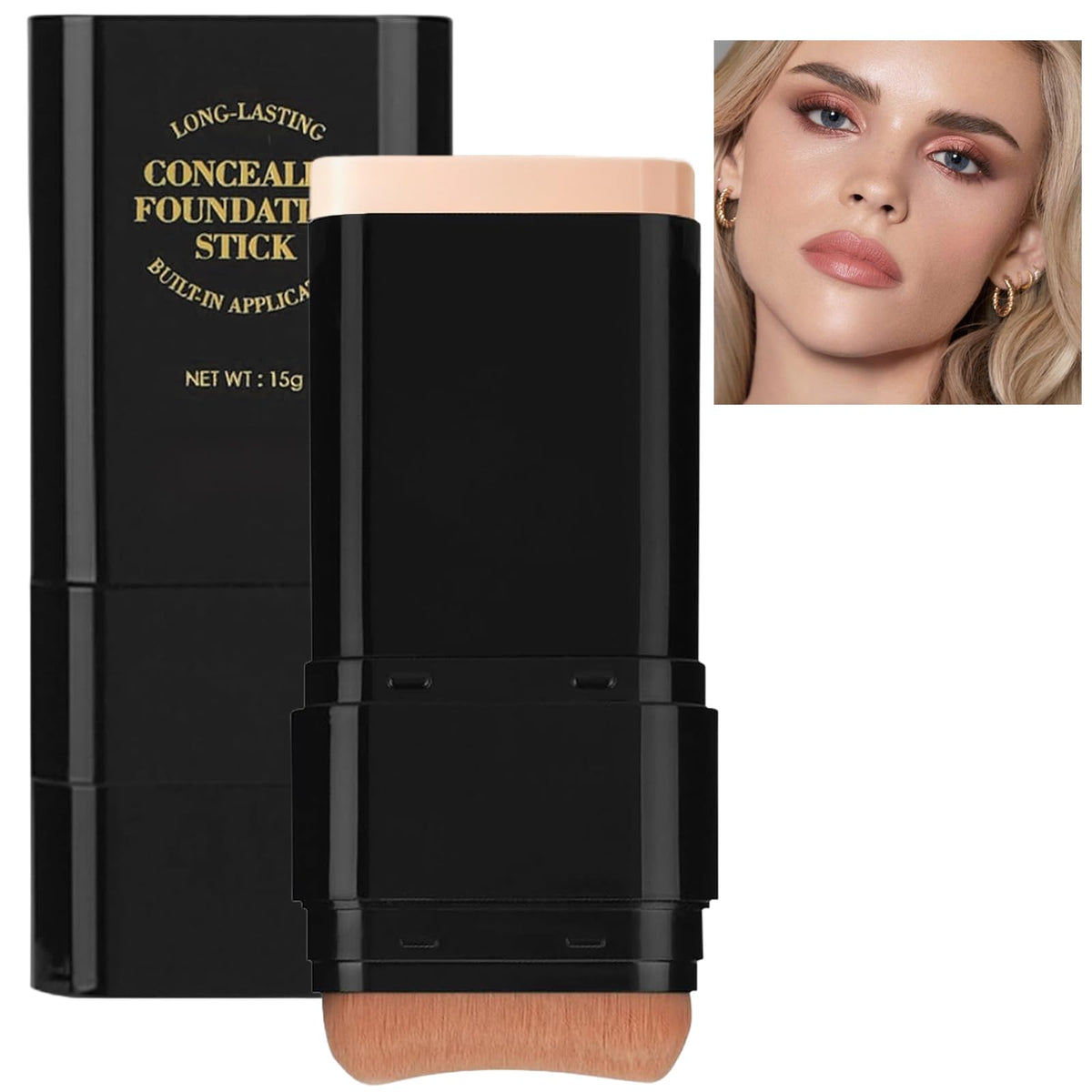 Vienflona front packaging showing product and shade 02 Natural benefits fast application