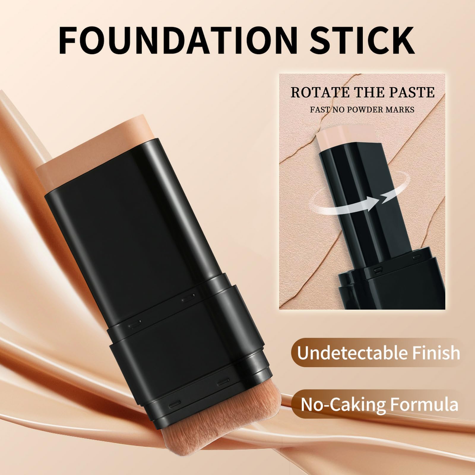 vienflona stick inside purse next to essentials illustrating everyday touch-up readiness