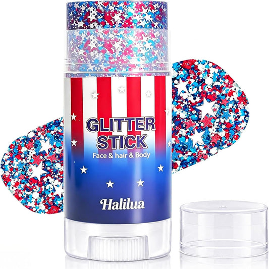 Vienflona front packaging showing patriotic glitter stick and features