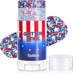 Vienflona front packaging showing patriotic glitter stick and features