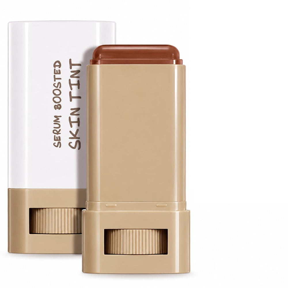 Vienflona front view of skin tint stick showing compact design and travel benefit