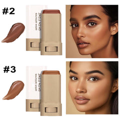 Vienflona stick open displaying creamy gel-cream texture for smooth application
