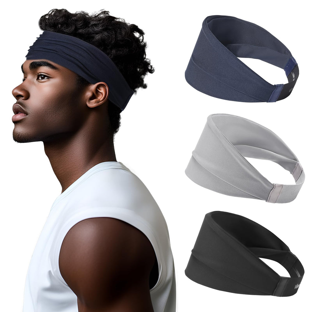 Viewind front packaging showing three classic headband colors and benefits