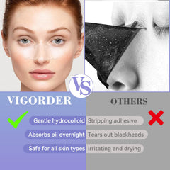 Vigorder lifestyle scene of nighttime routine with discreet patch