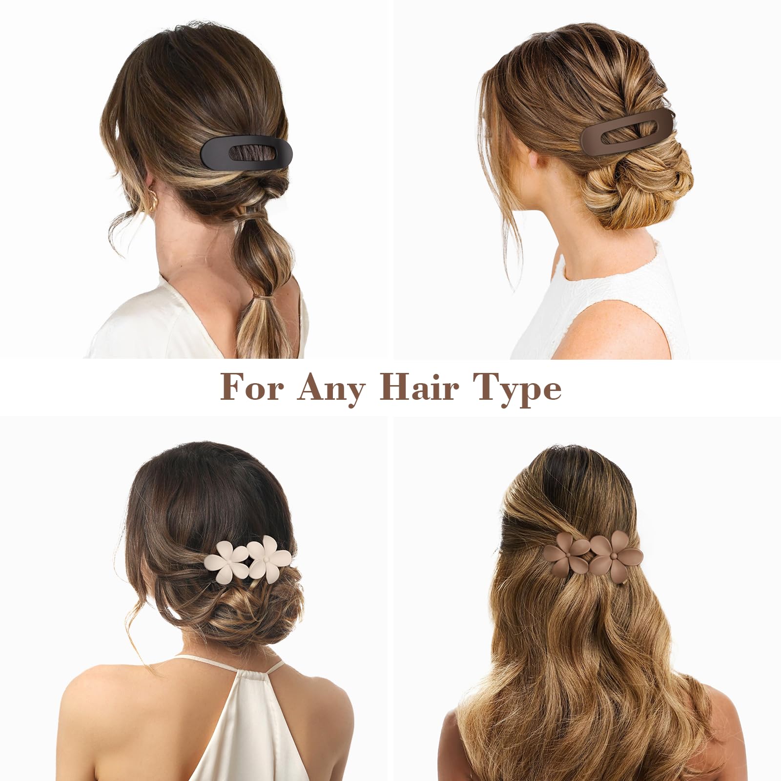 Vigorpace clip holding fine hair securely without pulling for comfortable all-day wear