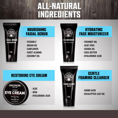 Viking Revolution eye cream open jar showing lightweight application benefit