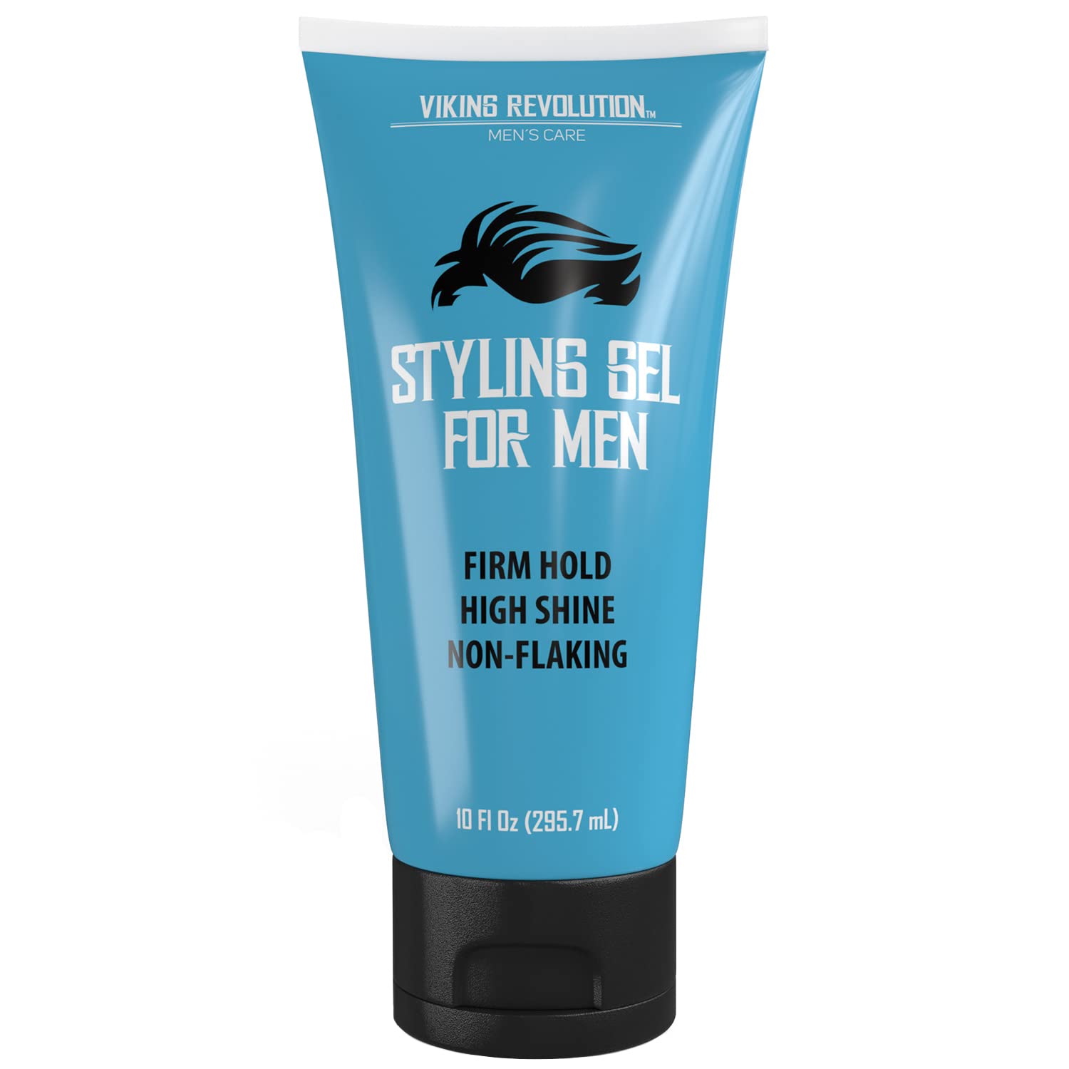 Viking Revolution front jar showing clear gel and label for strong hold