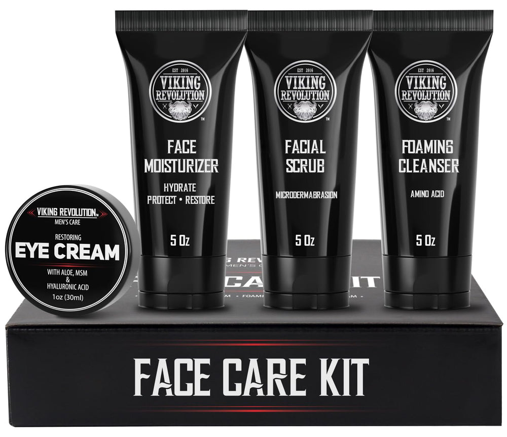 Viking Revolution front packaging showing full four-piece kit and benefits