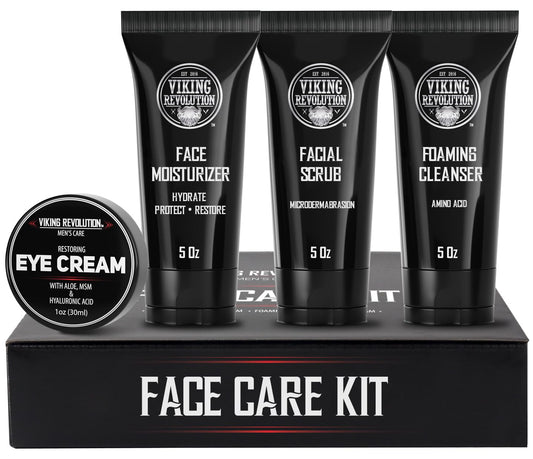 Viking Revolution front packaging showing full four-piece kit and benefits
