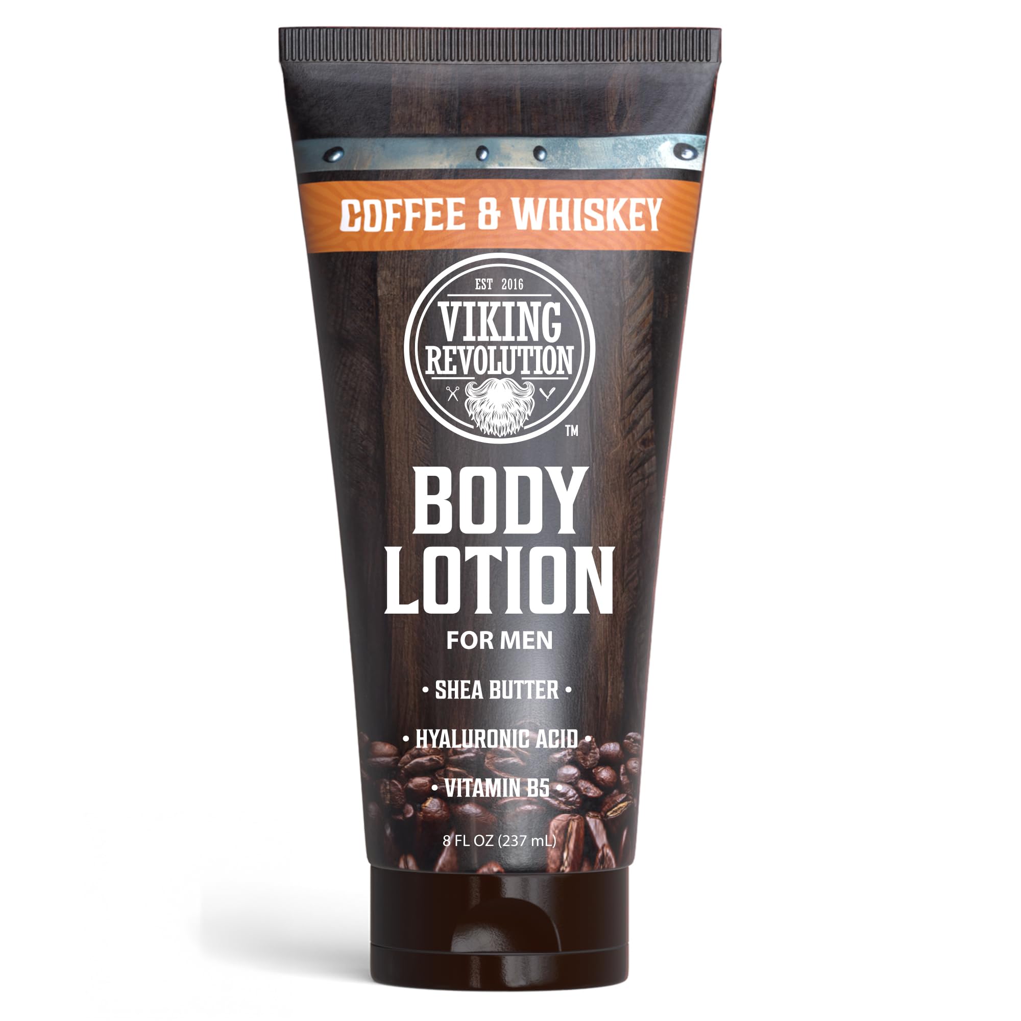 Viking Revolution front packaging showing bottle and rugged scent benefit