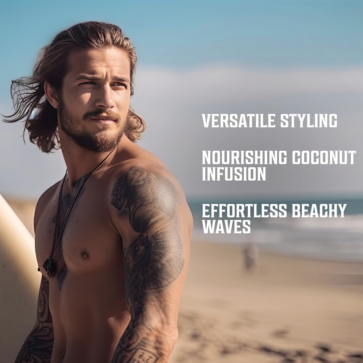 Viking Revolution kelp and red algae ingredient detail promoting conditioning benefits