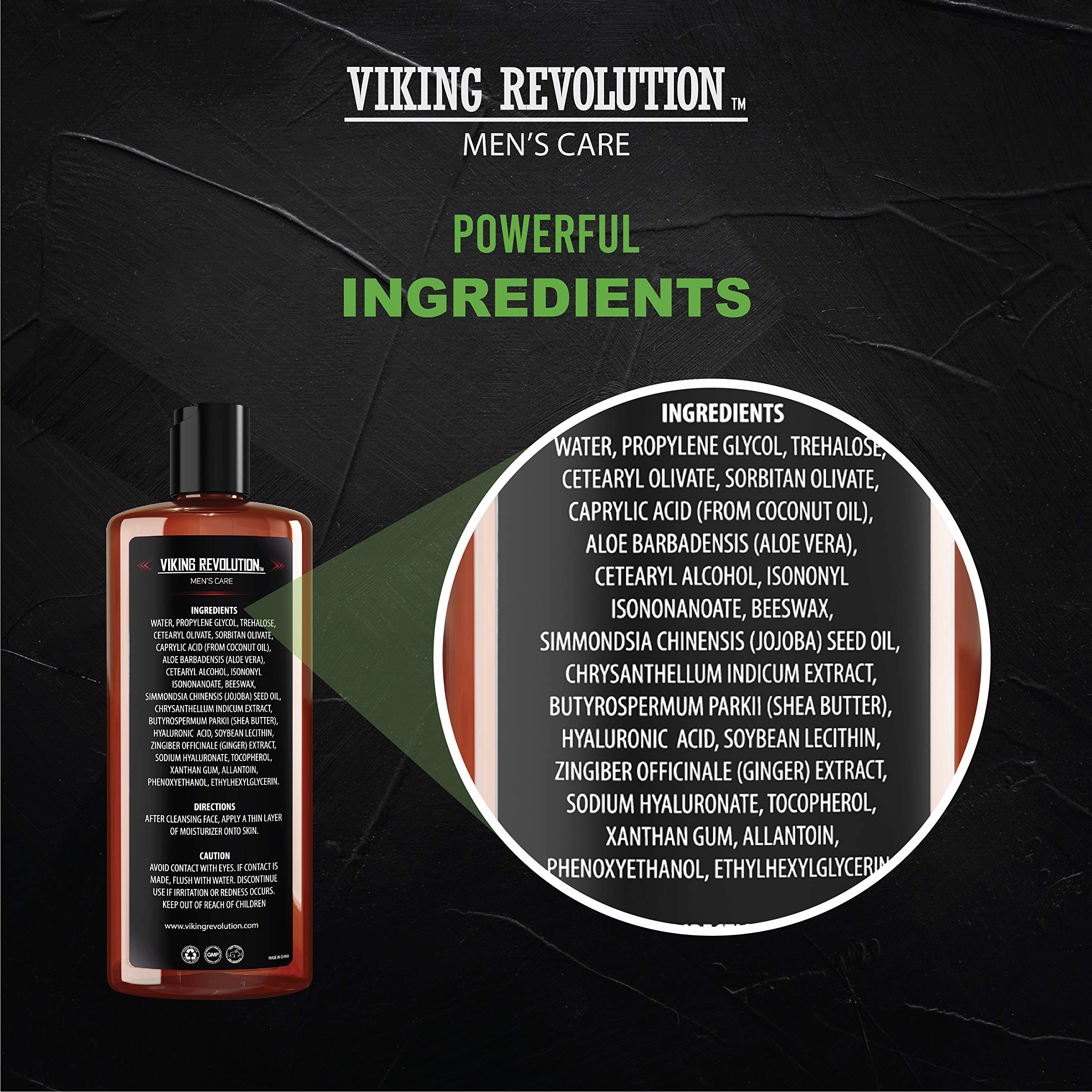 Viking Revolution jar in hand size comparison for portion guidance