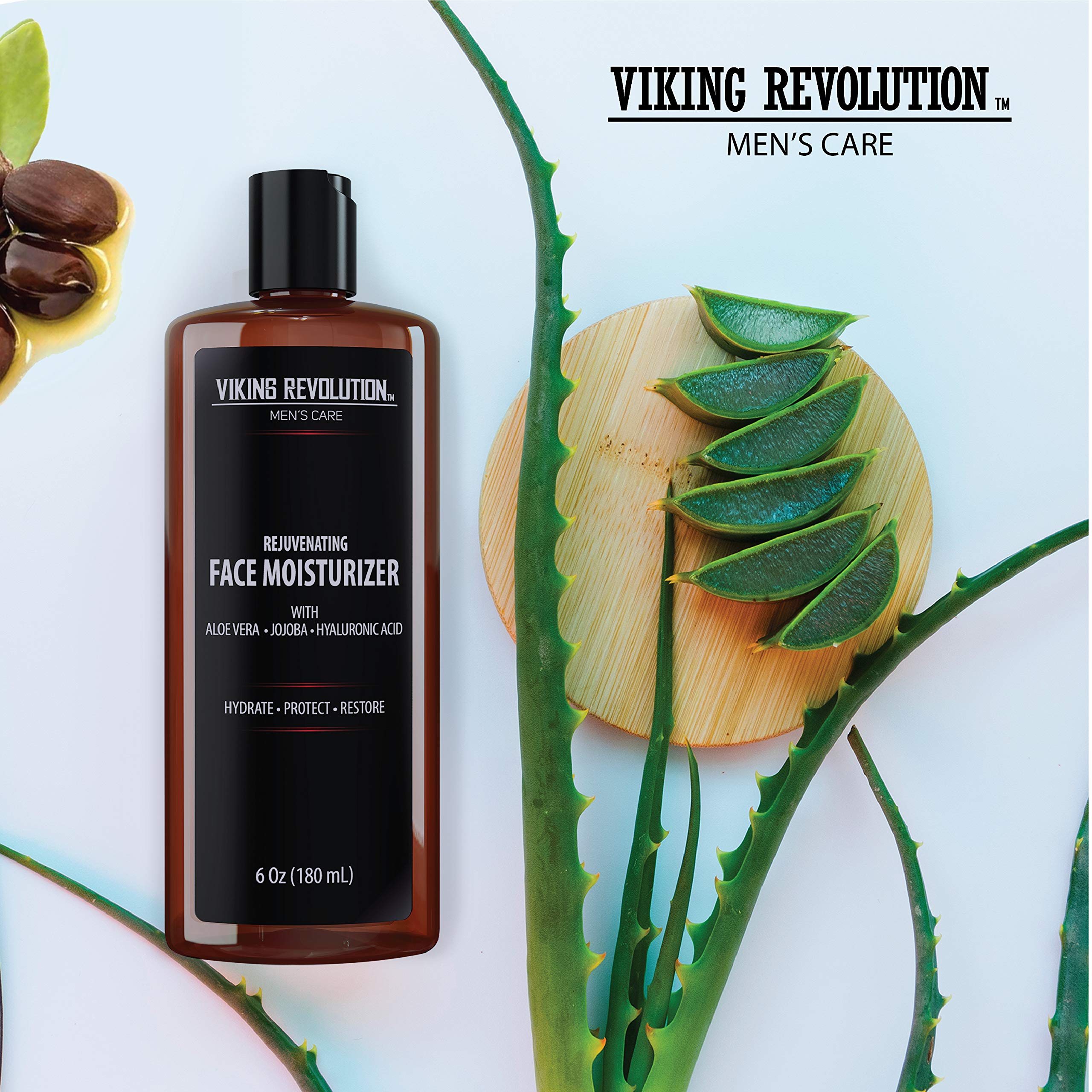 Viking Revolution in men's bathroom lifestyle suggesting grooming routine