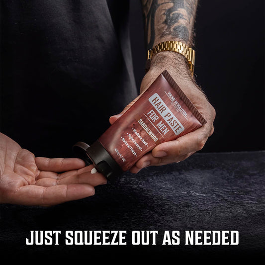 Viking Revolution open jar texture highlighting matte, non-greasy styling cream