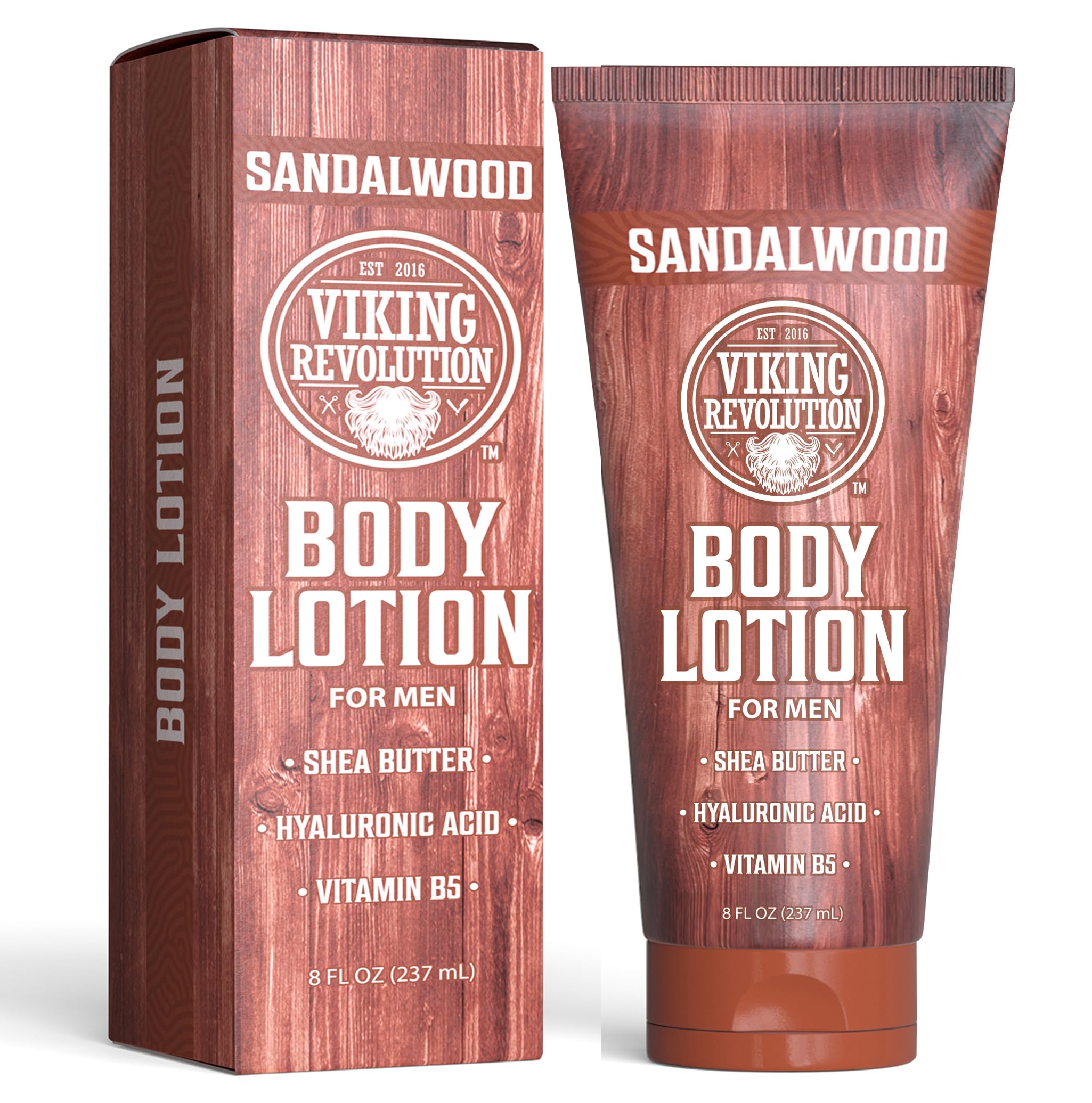 Viking Revolution bottle on bathroom shelf staged for routine use and confident grooming