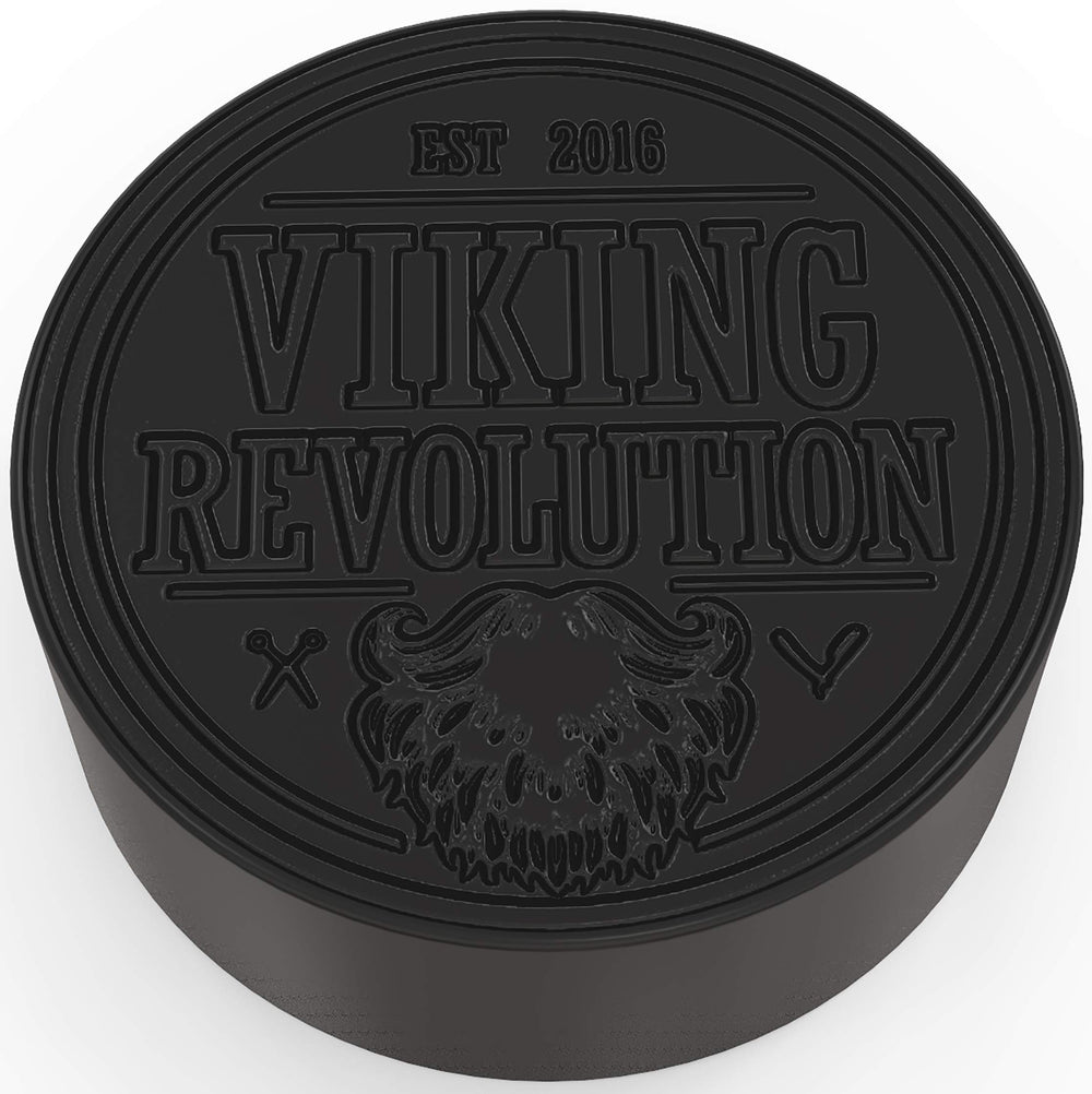 Viking Revolution close-up texture of Dead Sea mud soap highlights mineral clarity