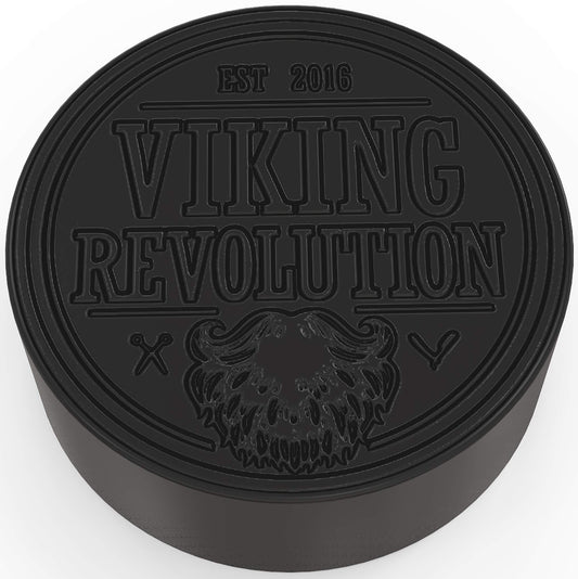 Viking Revolution close-up texture of Dead Sea mud soap highlights mineral clarity