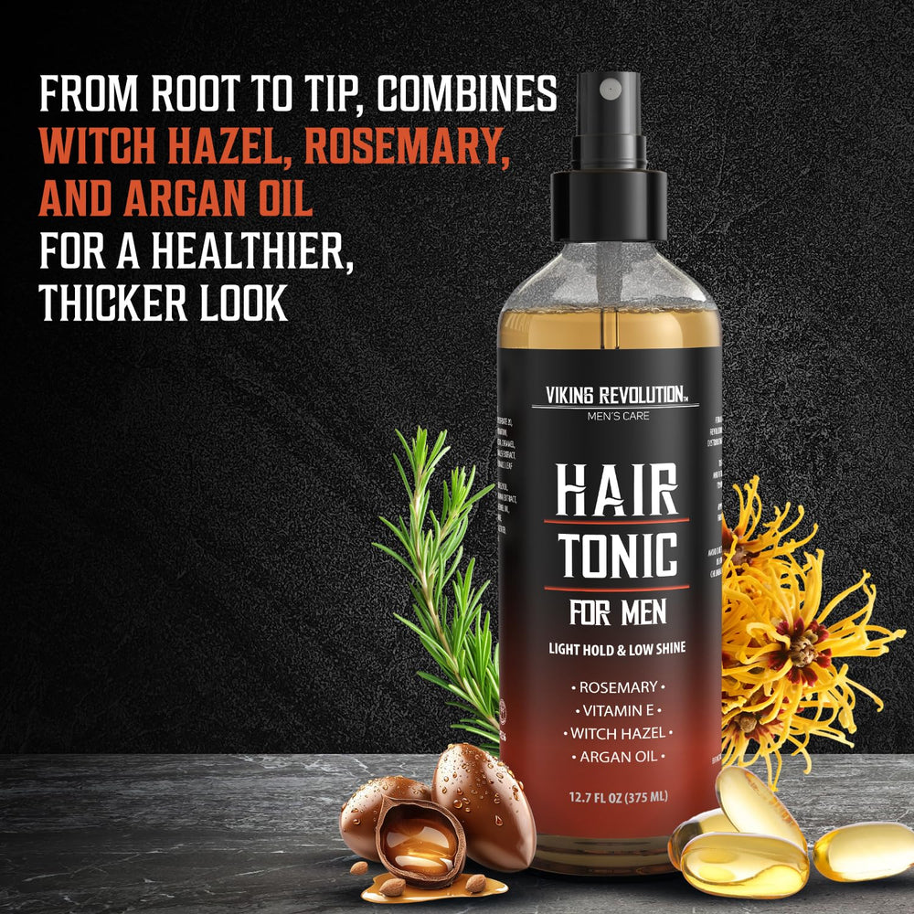 Viking Revolution spray action misting hair for quick styling and lightweight hold benefit