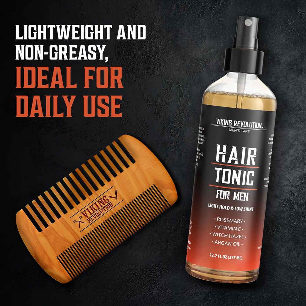 Viking Revolution texture close-up on hair showing added volume and natural finish benefit