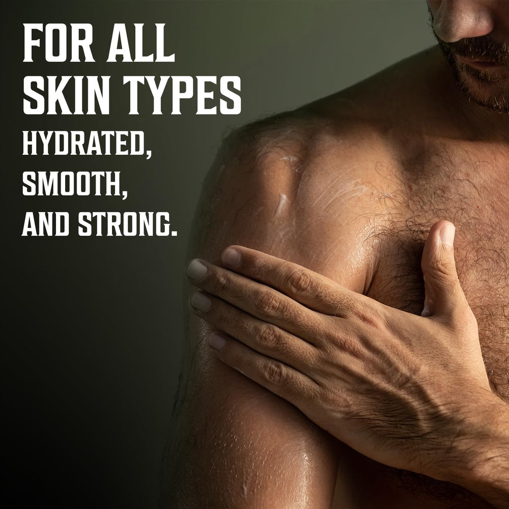 Viking Revolution cream texture swirl demonstrating rich, fast-absorbing lotion