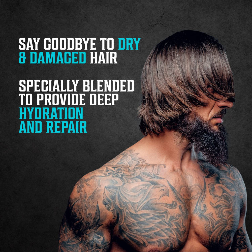 Viking Revolution texture drop on hand highlighting lightweight, non-greasy finish