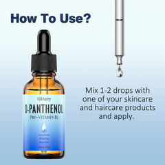 Formulation workspace with Viktairy D‑Panthenol bottle showing professional ingredient use