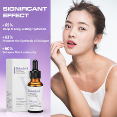 Viktairy serum texture on skin illustrating quick absorption and hydration