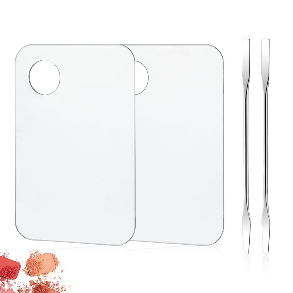 Vin Beauty palette and spatulas front view shows compact kit and portability