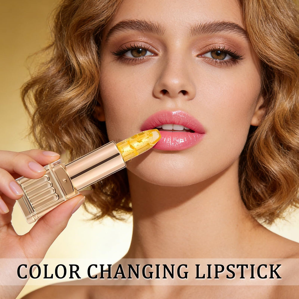Vingtank lifestyle woman wearing product showing confidence and hydrated lips