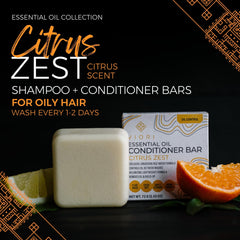 Viori citrus zest close-up texture highlighting creamy conditioning glide
