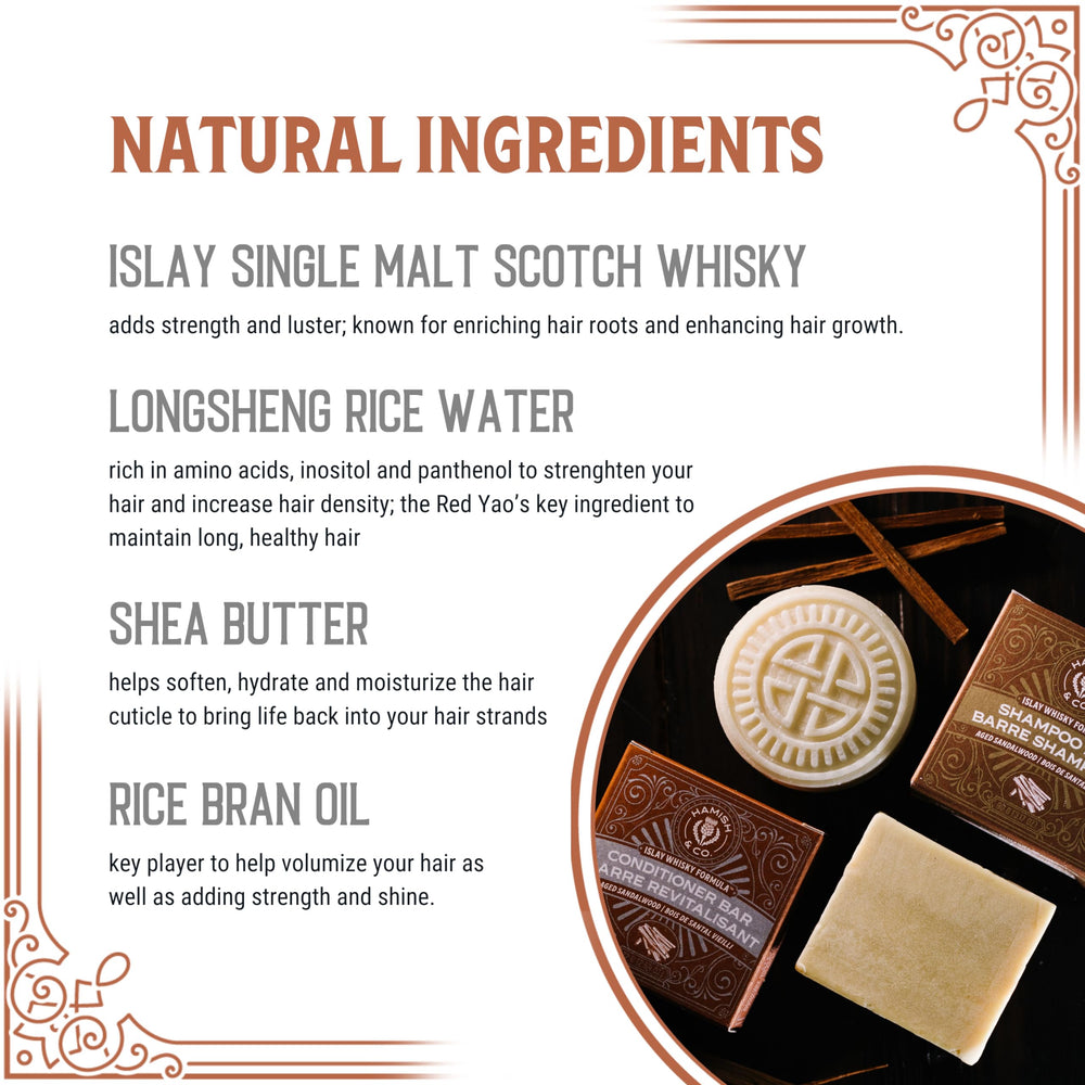 Viori Hamish conditioner bar in hand showing compact travel size