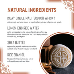 Viori Hamish & Co. rich lather on hands demonstrating gentle cleansing and foam
