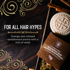 Viori Hamish & Co. ingredient label highlighting rice water and whisky infusion
