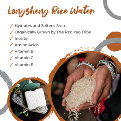 Viori Native Essence bar in hand producing foam for effective cleansing